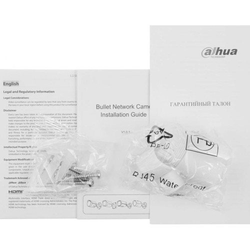 Камера видеонаблюдения IP Dahua DH-IPC-HFW2849SP-S-IL-0360B 3.6-3.6мм цв. корп.:белый