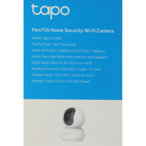 Камера видеонаблюдения IP TP-Link Tapo C200C 4-4мм Камера видеонаблюдения IP TP-Link Tapo C200C 4-4мм