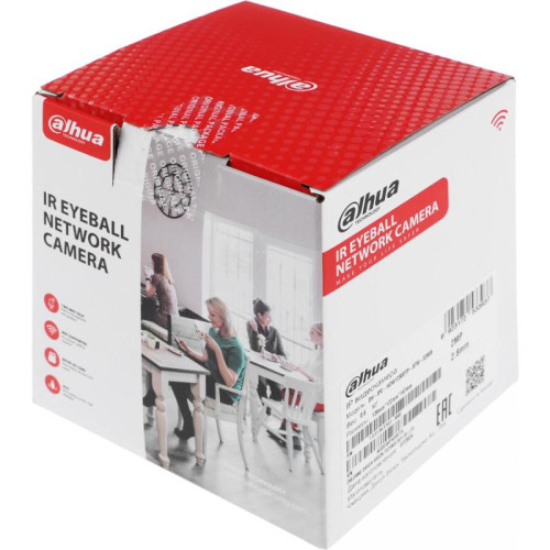 Камера видеонаблюдения IP Dahua DH-IPC-HDW1230DTP-STW-0280B Wi-Fi 2.8-2.8мм цв. корп.:белый