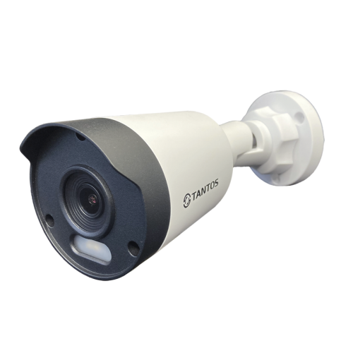 Камера видеонаблюдения IP TANTOS TSi-Peco25FP, 1080p, 2.8 мм, белый