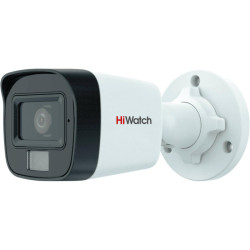 Камера видеонаблюдения аналоговая HiWatch DS-T200A(B) (3.6MM) 3.6-3.6мм HD-TVI цв. корп.:белый