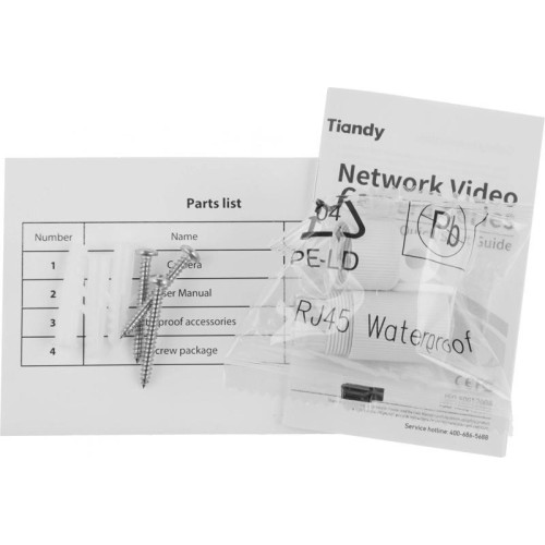 Камера видеонаблюдения IP Tiandy Pro TC-C35PS I3/E/Y/M/H/2.8mm/V4.2 2.8-2.8мм цв. корп.:белый (TC-C35PS I3/E/Y/M/H/2.8/V4.2) Камера видеонаблюдения IP Tiandy Pro TC-C35PS I3/E/Y/M/H/2.8mm/V4.2 2.8-2.8мм цв. корп.:белый (TC-C35PS I3/E/Y/M/H/2.8/V4.2)