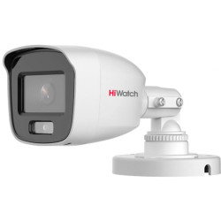 Камера видеонаблюдения аналоговая HiWatch DS-T200L(С) (2.8mm) 2.8-2.8мм HD-CVI HD-TVI цв. корп.:белый