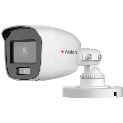 Камера видеонаблюдения аналоговая HiWatch DS-T200L(С) (2.8mm) 2.8-2.8мм HD-CVI HD-TVI цв. корп.:белый