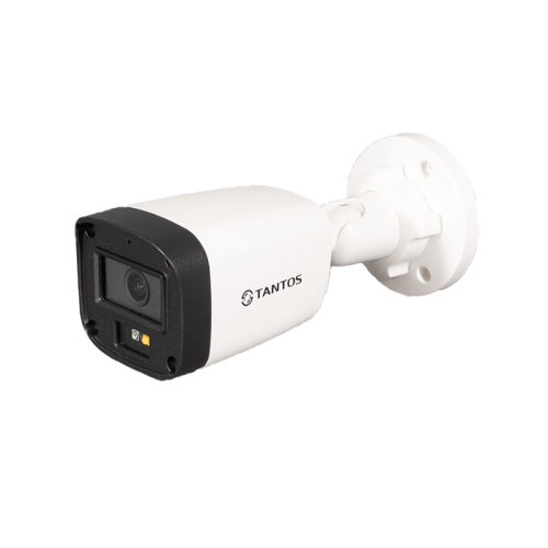 Камера видеонаблюдения IP TANTOS TSi-P4FP, 1440p, 2.8 мм, белый