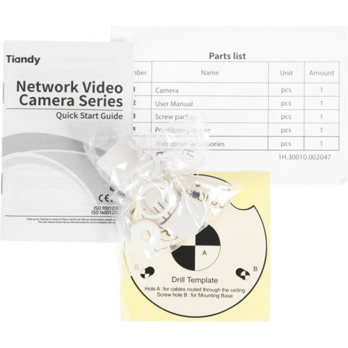 Камера видеонаблюдения IP Tiandy Lite TC-C35WS I5/E/Y/M/H/2.8mm/V4.1 2.8-2.8мм корп.:белый (TC-C35WS I5/E/Y/M/H/2.8/V4.1) Камера видеонаблюдения IP Tiandy Lite TC-C35WS I5/E/Y/M/H/2.8mm/V4.1 2.8-2.8мм корп.:белый (TC-C35WS I5/E/Y/M/H/2.8/V4.1)