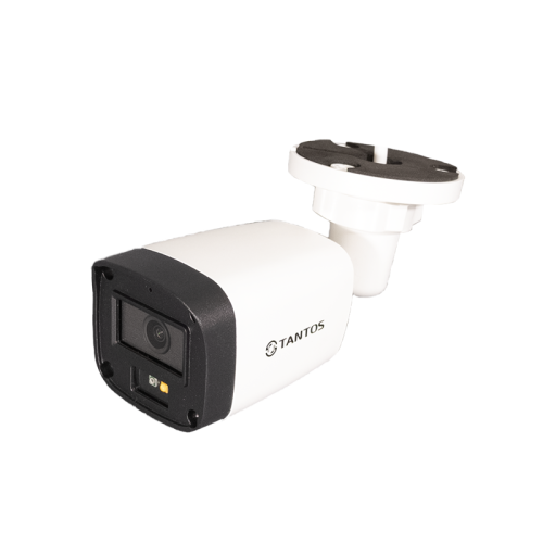 Камера видеонаблюдения IP TANTOS TSi-P4FP, 1440p, 2.8 мм, белый