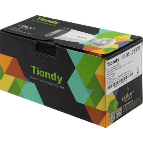 Камера видеонаблюдения IP Tiandy TC-C32WP I5W/E/Y/2.8mm/V4.2 2.8-2.8мм цв. корп.:белый (TC-C32WP I5W/E/Y/2.8/V4.2)