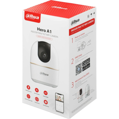Камера видеонаблюдения IP Dahua DH-IPC-H3AP-0360B Wi-Fi 3.6-3.6мм цв.