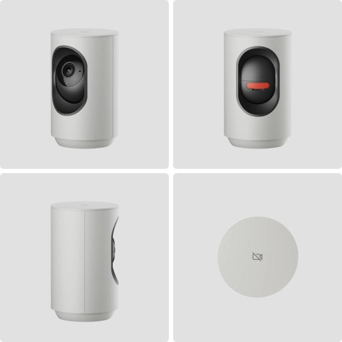 Камера видеонаблюдения IP Yandex YNDX-00582GRY Wi-Fi 5.85-5.85мм цв. корп.:серый