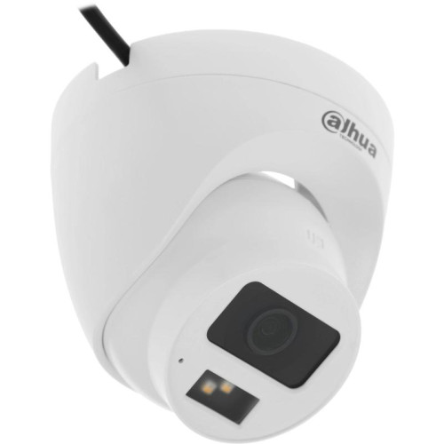 Камера видеонаблюдения аналоговая Dahua DH-HAC-HDW1200CLQP-IL-A-0280B- S6 2.8-2.8мм HD-CVI HD-TVI цв. корп.:белый (DH-HAC-HDW1200CLQP-IL-A-0280B)