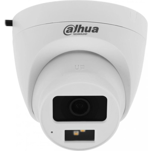 Камера видеонаблюдения аналоговая Dahua DH-HAC-HDW1200CLQP-IL-A-0280B- S6 2.8-2.8мм HD-CVI HD-TVI цв. корп.:белый (DH-HAC-HDW1200CLQP-IL-A-0280B)