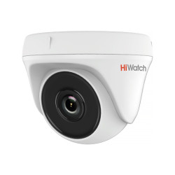 Камера видеонаблюдения аналоговая HiWatch DS-T233 2.8-2.8мм HD-TVI цв. корп.:белый (DS-T233 (2.8 MM))