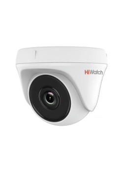 Камера видеонаблюдения аналоговая HiWatch DS-T233 2.8-2.8мм HD-TVI цв. корп.:белый (DS-T233 (2.8 MM))