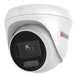 2Мп уличная IP-камера,LED-подсветка 30м, технология ColorVu, 1/2.8 CMOS, объектив 2.8мм, угол 106, 0.001Лк@F1.0, 1920х1080@25к/с, H.265/H.265+/H.264/H.264+/MJPEG G.711/G.722.1/G.726/MP2L2/PCM/AAC ROI коридорный режим DWDR, 3D DNR, BLC, вст микрофон, слот 