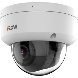 2Мп уличная купольная IP-камера с гибридной Smart подсветкой до 40м и технологией SharpSense, 1/2.7