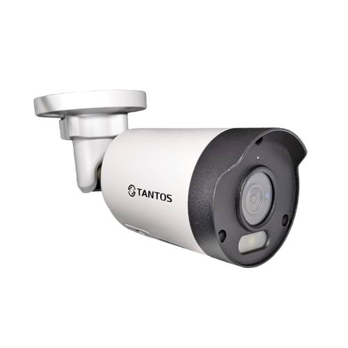Камера видеонаблюдения IP TANTOS TSi-Pe25FP, 1080p, 2.8 мм, белый