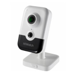 Камера видеонаблюдения IP HiWatch DS-I214W(C)(4mm) Wi-Fi 4-4мм цв. корп.:белый