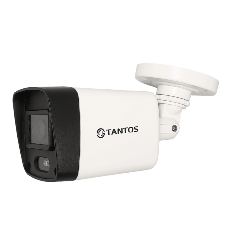 Камера видеонаблюдения IP TANTOS TSi-P4FP, 1440p, 2.8 мм, белый