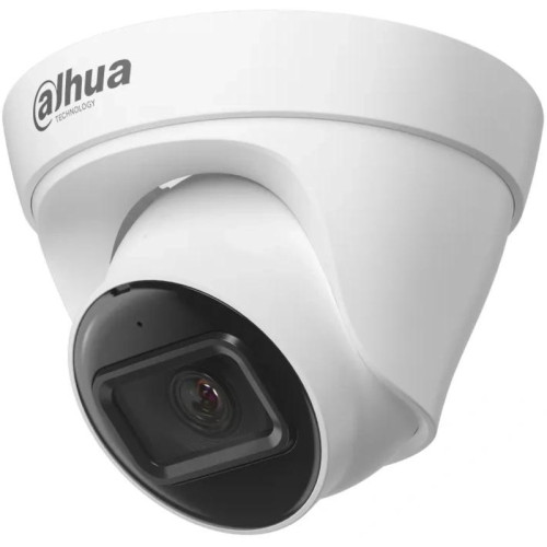 Уличная купольная IP-видеокамера с ИК-подсветкой до 30м, 4Мп, 1/2.9 CMOS, объектив 2.8мм, мех ИК-фильтр, 0.03лкF2.0, 2 потока до 4Мп/25к/с, WDR(120дБ), 3D NR, BLC, HLC, Smart подсветка, встр микрофон, IP67, 12В(DC), PoE, -40-+60C