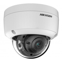 4Мп уличная купольная IP-камера с LED-подсветкой до 30м и технологией AcuSense 1/1.8