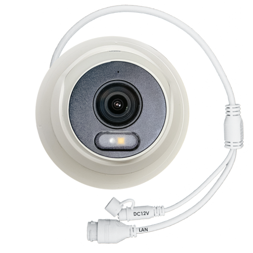 Камера видеонаблюдения IP TANTOS TSi-Eeco25FP, 1080p, 2.8 мм, белый