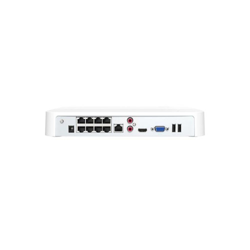 Система видеонаблюдения/ Tenda K8P-4CR Система видеонаблюдения, 8 купольных IP-камеры и видеорегистратор, 2560x1440, 25 кадр./сек, CMOS, 4Мп, PoE, ночная съемка, датчик движения