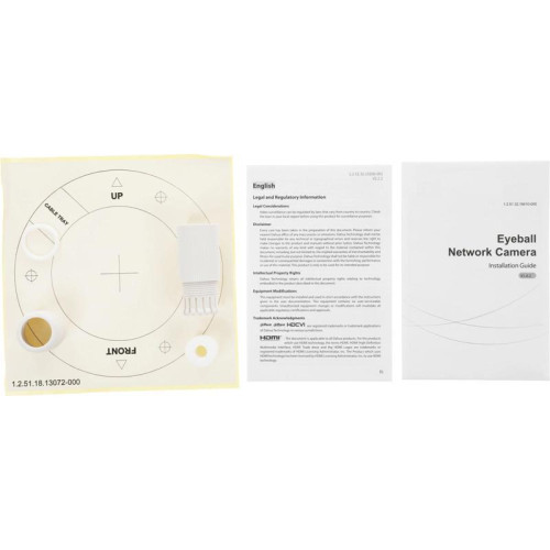 Камера видеонаблюдения IP Dahua DH-IPC-HDW1439VP-A-IL-0280B 2.8-2.8мм цв. корп.:белый Камера видеонаблюдения IP Dahua DH-IPC-HDW1439VP-A-IL-0280B 2.8-2.8мм цв. корп.:белый