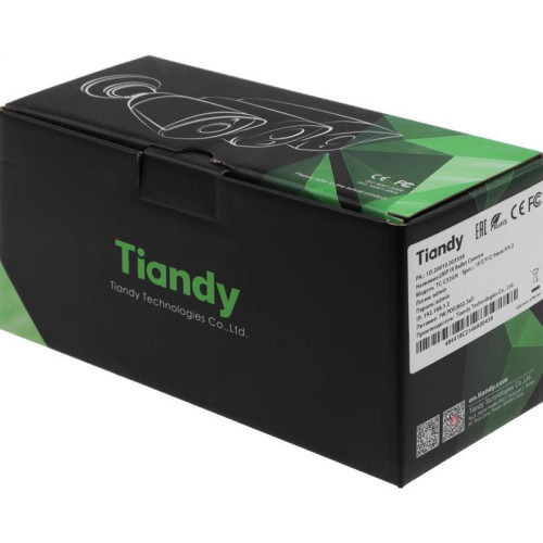 Камера видеонаблюдения IP Tiandy TC-C32GN I5/E/Y/C/4mm/V4.2 4-4мм цв. корп.:белый (TC-C32GN I5/E/Y/C/4/V4.2) Камера видеонаблюдения IP Tiandy TC-C32GN I5/E/Y/C/4mm/V4.2 4-4мм цв. корп.:белый (TC-C32GN I5/E/Y/C/4/V4.2)