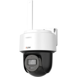 4Мп поворотная IP-камера с гибридной Smart-подсветкой до 30м и WiFi, 1/3 CMOS, объектив 2.8мм, угол 94, мех ИК-фильтр, 0.01лк@F2.0, H.265/H.264/MJPEG, двойной поток, 2560 1440 @20к/с, DWDR HLC BLC 3D DNR, ИК-подсветка и подсветка белым светом до 30м,  авт