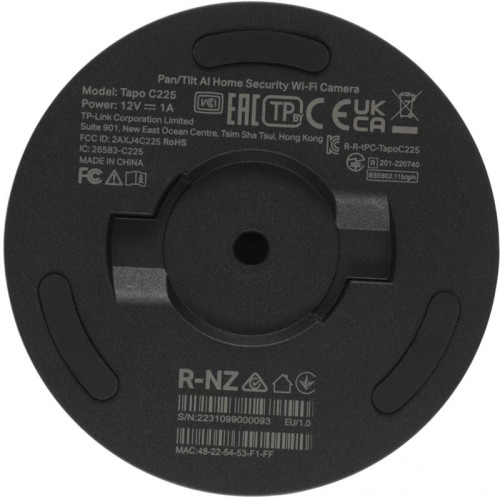 Камера видеонаблюдения IP TP-Link Tapo C225 5-5мм цв. корп.:белый