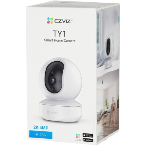 Камера видеонаблюдения IP Ezviz CS-TY1 (З МР) Wi-Fi 4-4мм цв. корп.:белый