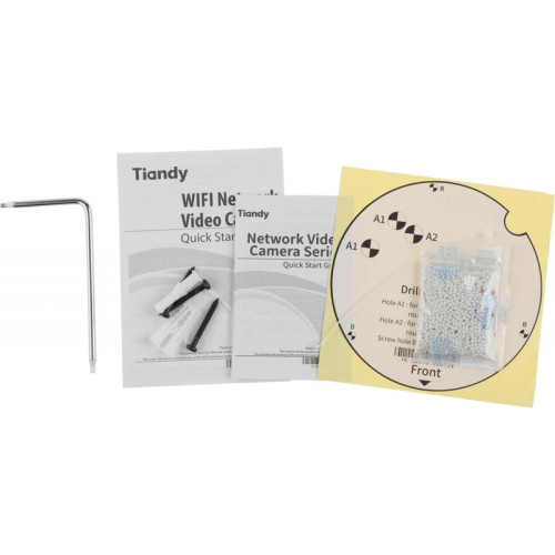 Камера видеонаблюдения IP Tiandy TC-C32KN I3/Y/WIFI/2.8mm/V4.1 Wi-Fi 2.8-2.8мм цв. корп.:белый (TC-C32KN I3/Y/WIFI/2.8/V4.1)