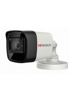 Камера видеонаблюдения аналоговая HiWatch DS-T800(B) (2.8 mm) 2.8-2.8мм HD-CVI HD-TVI цв. корп.:белый