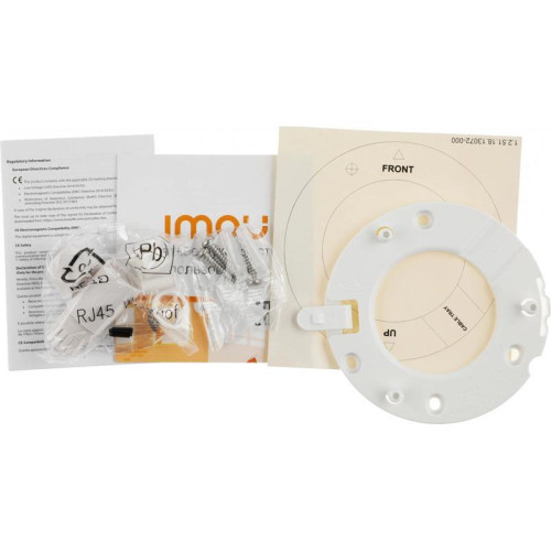 Камера видеонаблюдения IP Imou Turret Wi-Fi 3.6-3.6мм цв. корп.:белый (IPC-T26EP-0360B-IMOU)