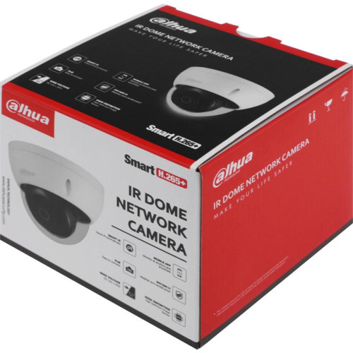 Камера видеонаблюдения IP Dahua DH-IPC-HDBW2230E-S-0280B-S2(QH3) 2.8-2.8мм цв. корп.:белый (DH-IPC-HDBW2230EP-S-0280B-S2)