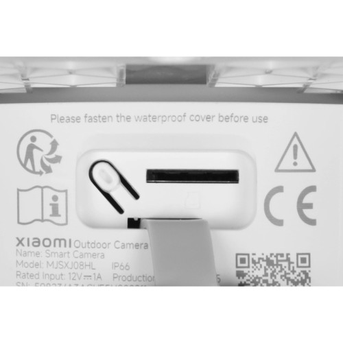Камера видеонаблюдения IP Xiaomi Outdoor Camera CW500 Dual EU Wi-Fi 2.8-2.8мм цв. корп.:белый/черный (BHR9402EU)