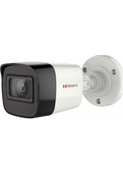 Камера видеонаблюдения аналоговая HiWatch DS-T520 (C) 2.8-2.8мм HD-CVI HD-TVI цв. корп.:белый (DS-T520 (С) (2.8 MM))