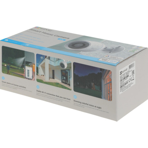 Камера видеонаблюдения IP Ezviz CS-H3C Wi-Fi 2.8-2.8мм цв. корп.:белый (H3C COLOR)