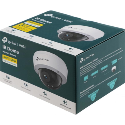 Камера видеонаблюдения IP TP-Link Vigi C230I 2.8-2.8мм цв. корп.:белый/черный (VIGI C230I(2.8MM))