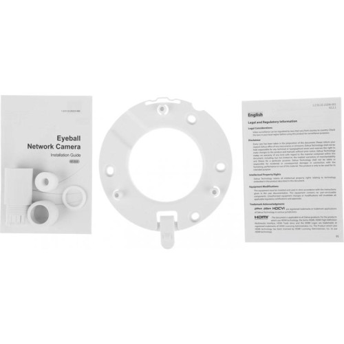 Камера видеонаблюдения IP Dahua DH-IPC-HDW1230DTP-STW-0280B Wi-Fi 2.8-2.8мм цв. корп.:белый