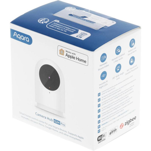 Камера видеонаблюдения IP Aqara Camera Hub G2H Pro Wi-Fi 4-4мм цв. корп.:белый (CH-C01)