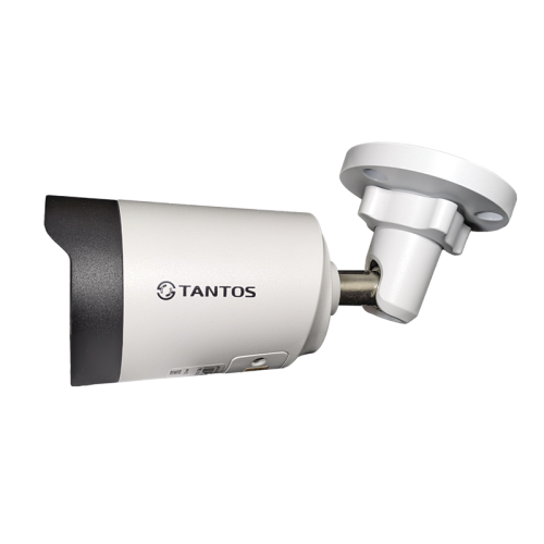 Камера видеонаблюдения IP TANTOS TSi-Pe25FP, 1080p, 2.8 мм, белый