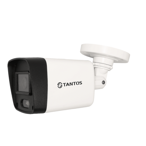 Камера видеонаблюдения IP TANTOS TSi-P2FP, 1080p, 2.8 мм, белый