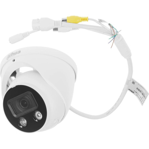 Камера видеонаблюдения IP Dahua DH-IPC-HDW3449HP-AS-PV-0280B-S5 2.8-2.8мм цв. корп.:белый/черный (DH-IPC-HDW3449HP-AS-PV-0280B)