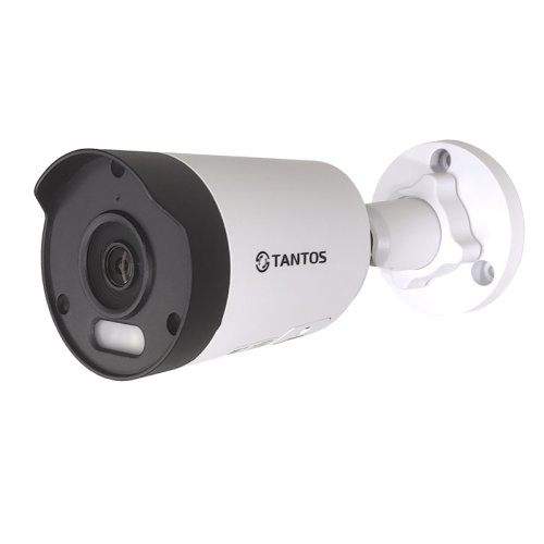 Камера видеонаблюдения IP TANTOS TSi-Pe25FP, 1080p, 2.8 мм, белый