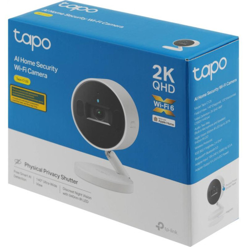 Камера видеонаблюдения IP TP-Link Tapo C125 Wi-Fi 2.45-2.45мм цв. корп.:белый Камера видеонаблюдения IP TP-Link Tapo C125 Wi-Fi 2.45-2.45мм цв. корп.:белый