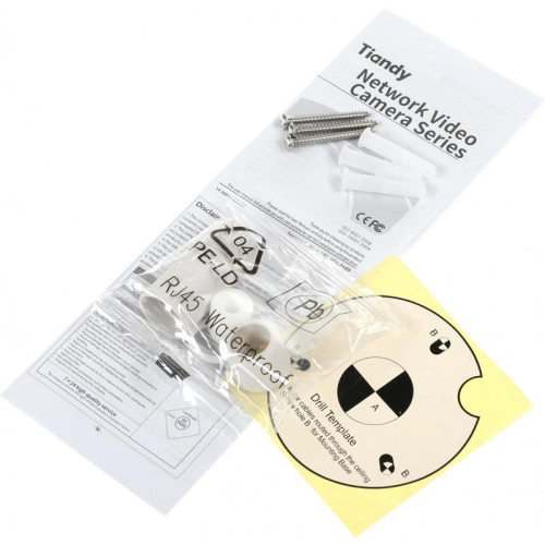 Камера видеонаблюдения IP Tiandy TC-C32GS I5/E/Y/C/SD/2.8mm/V4.2 2.8-2.8мм цв. корп.:белый (TC-C32GS I5/E/Y/C/SD/2.8/V4.2)