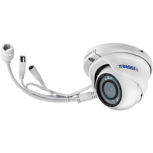 Камера видеонаблюдения IP Trassir TR-D8121IR2 2.8-2.8мм цв. корп.:белый (TR-D8121IR2 (2.8 MM))