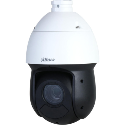 Уличная купольная PTZ IP-видеокамера, 2Mп, 1/2.8 CMOS, мот объектив 4.8-120мм (25x),  ИК-фильтр, WDR(120дБ), 0.005лк(цвет)@F1.6, H.265+ H.265 H.264+ H.264 MJPEG, 3 потока до 2Мп@25к/с, SMD, охрана периметра детектор лиц, ИК 100м, трев 2/1, аудио 1/1, Micr